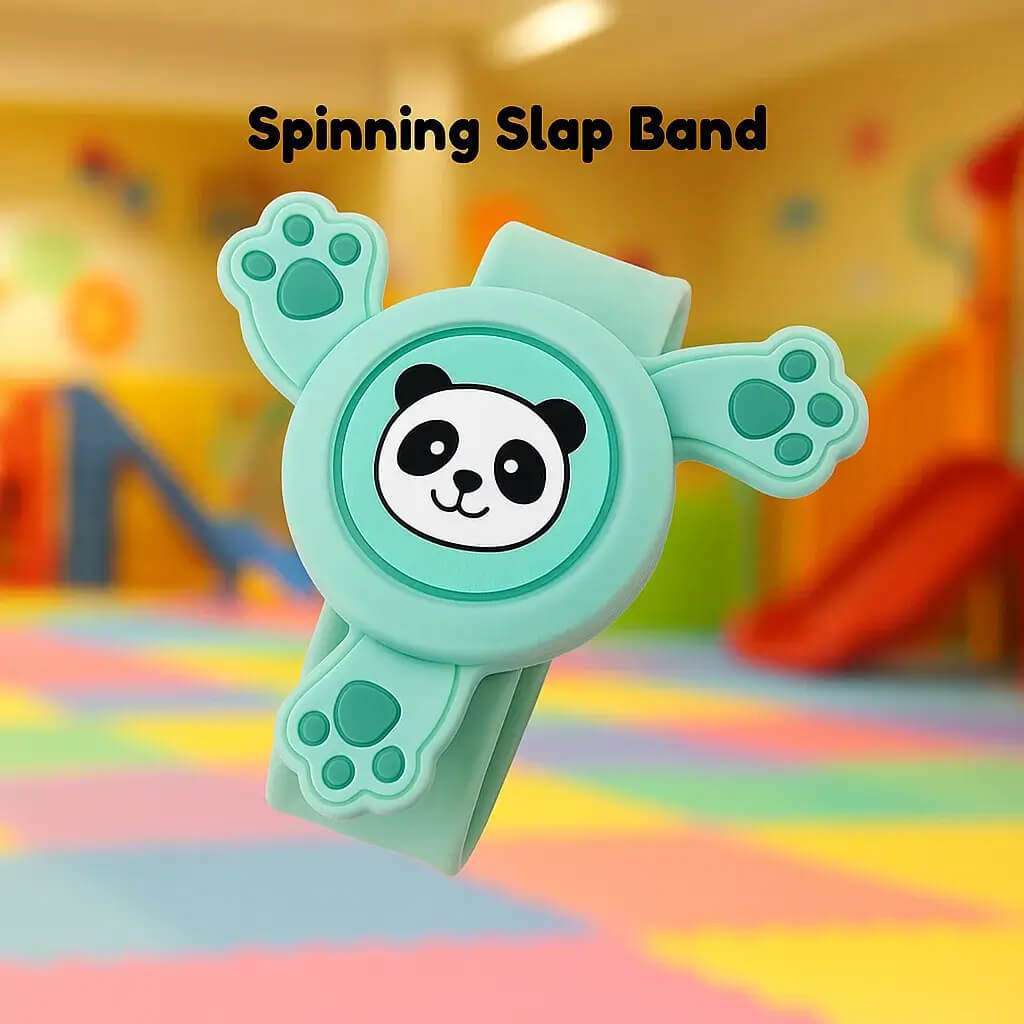 Wrist Band With Spinners